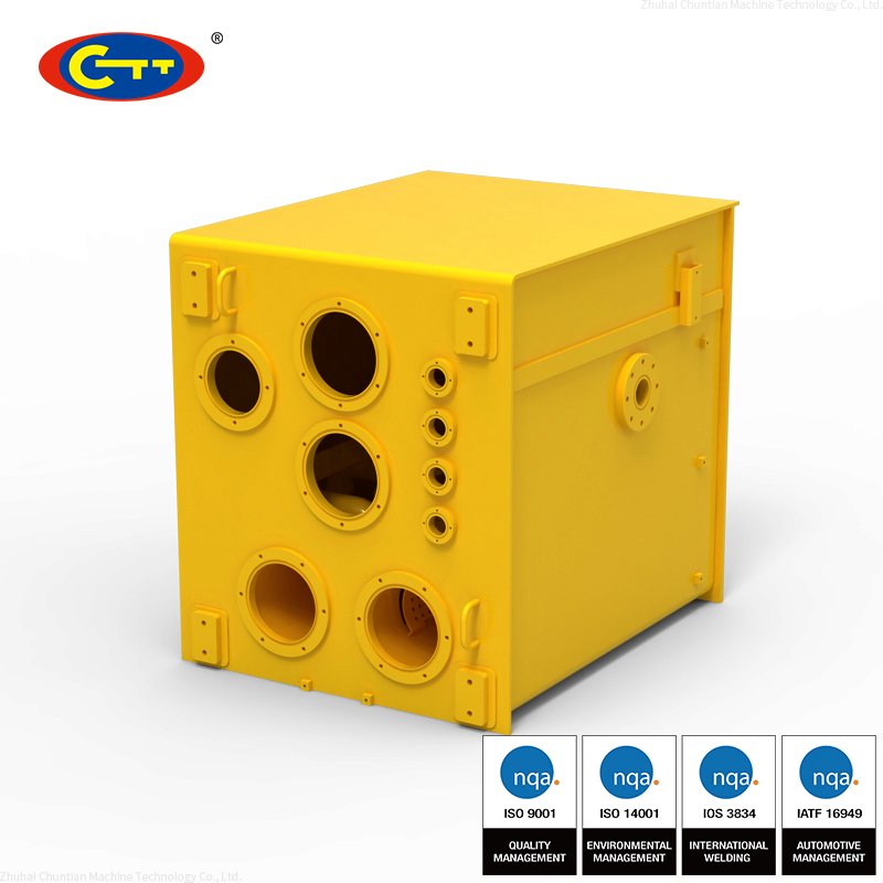 Factory Custom Sheet Metal Fabrication Painting Welding Laser Cutting Steel BOX Cabinet Cans Tank Fabrication