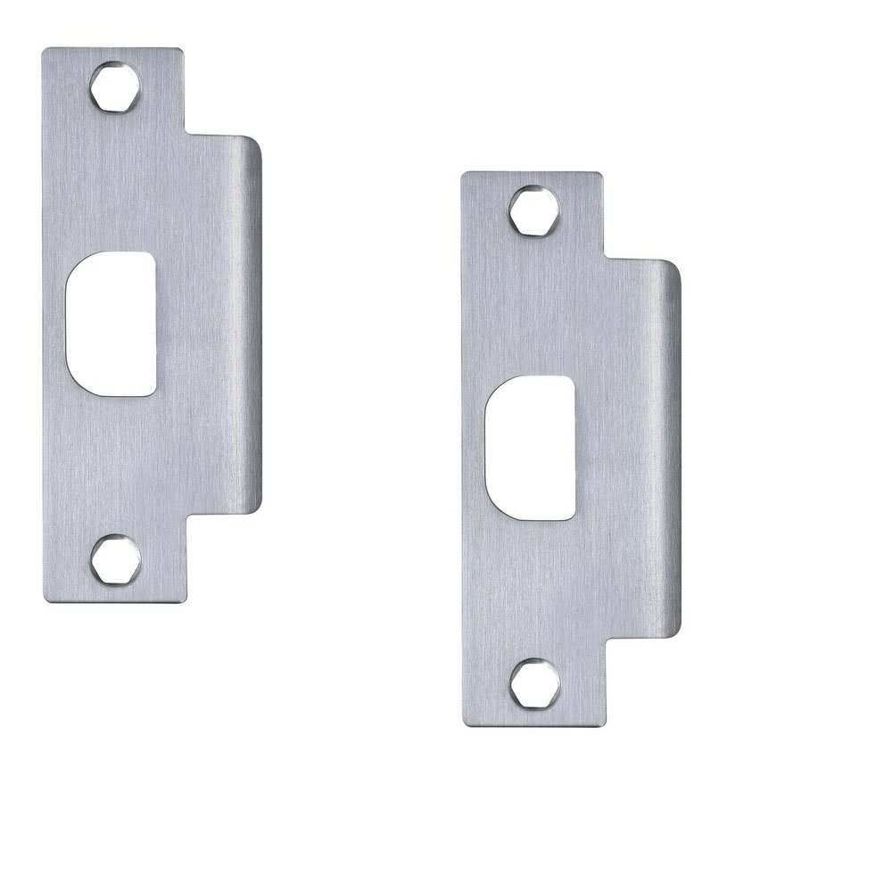 Custom Sheet Metal Fabrication Manufacturer Stainless Iron Door Strike Plate Deadbolt Strike Plate