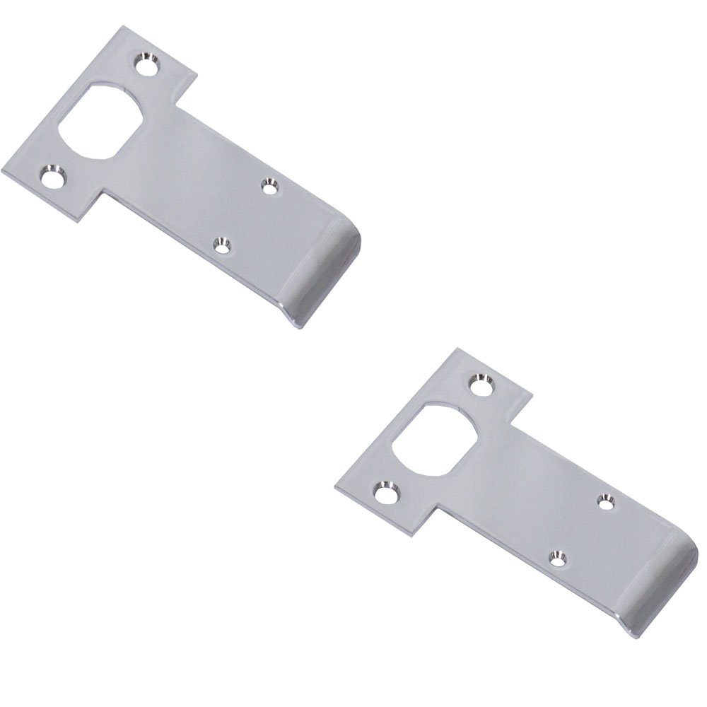Custom Sheet Metal Fabrication Manufacturer Stainless Iron Door Strike Plate Deadbolt Strike Plate
