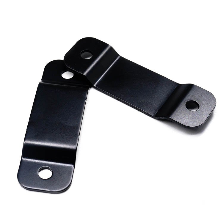 Custom Metal Fabrication Service Black Powder Coating Mount Bracket Fuel Gas Oil Tank Lift Bracket