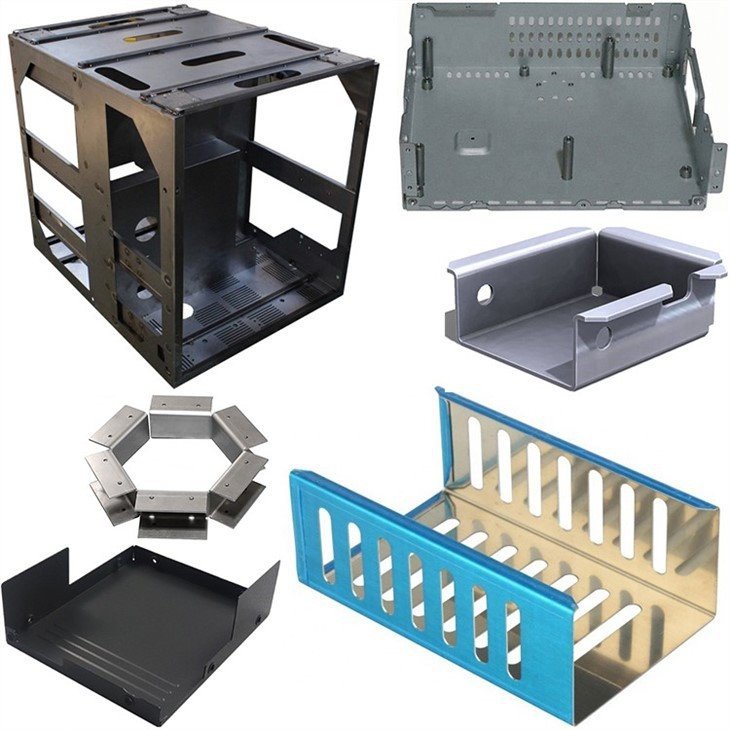 Sheet Metal Enclosure Custom PartsPress Made Cut Coating Hardware Service Oem Progressive Part Stainless Steel Fabrication