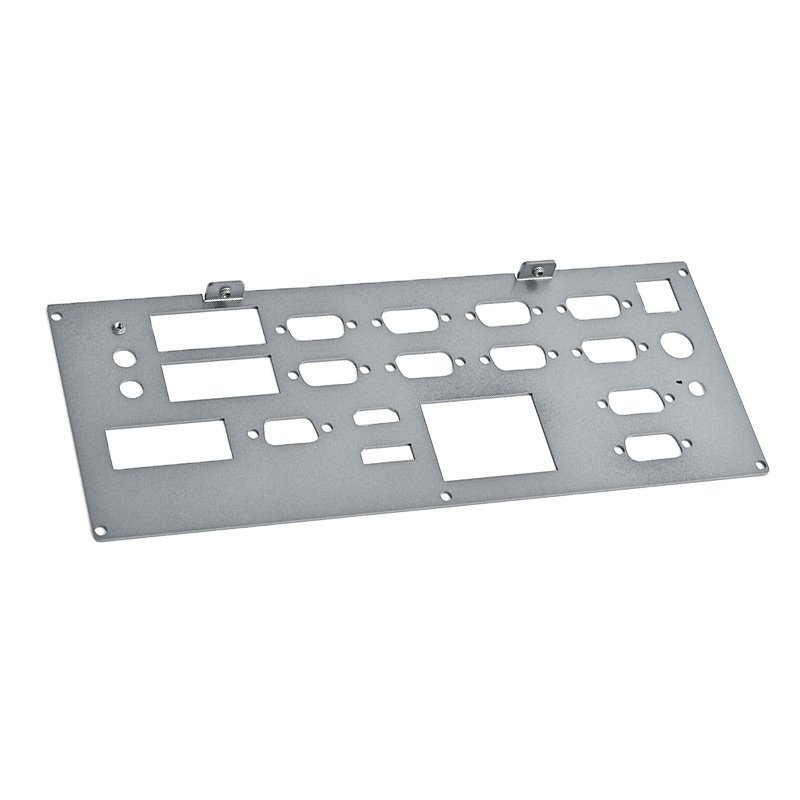 Custom Control Panel Aluminum Precision Sheet Metal Bending Stamping Part Fabrication
