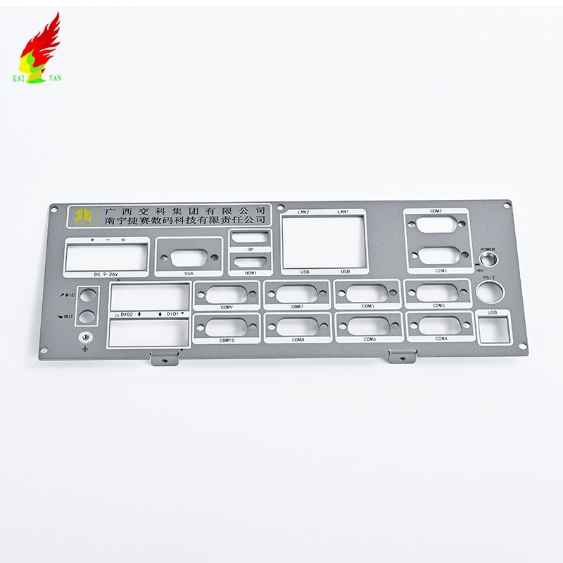 Custom Control Panel Aluminum Precision Sheet Metal Bending Stamping Part Fabrication