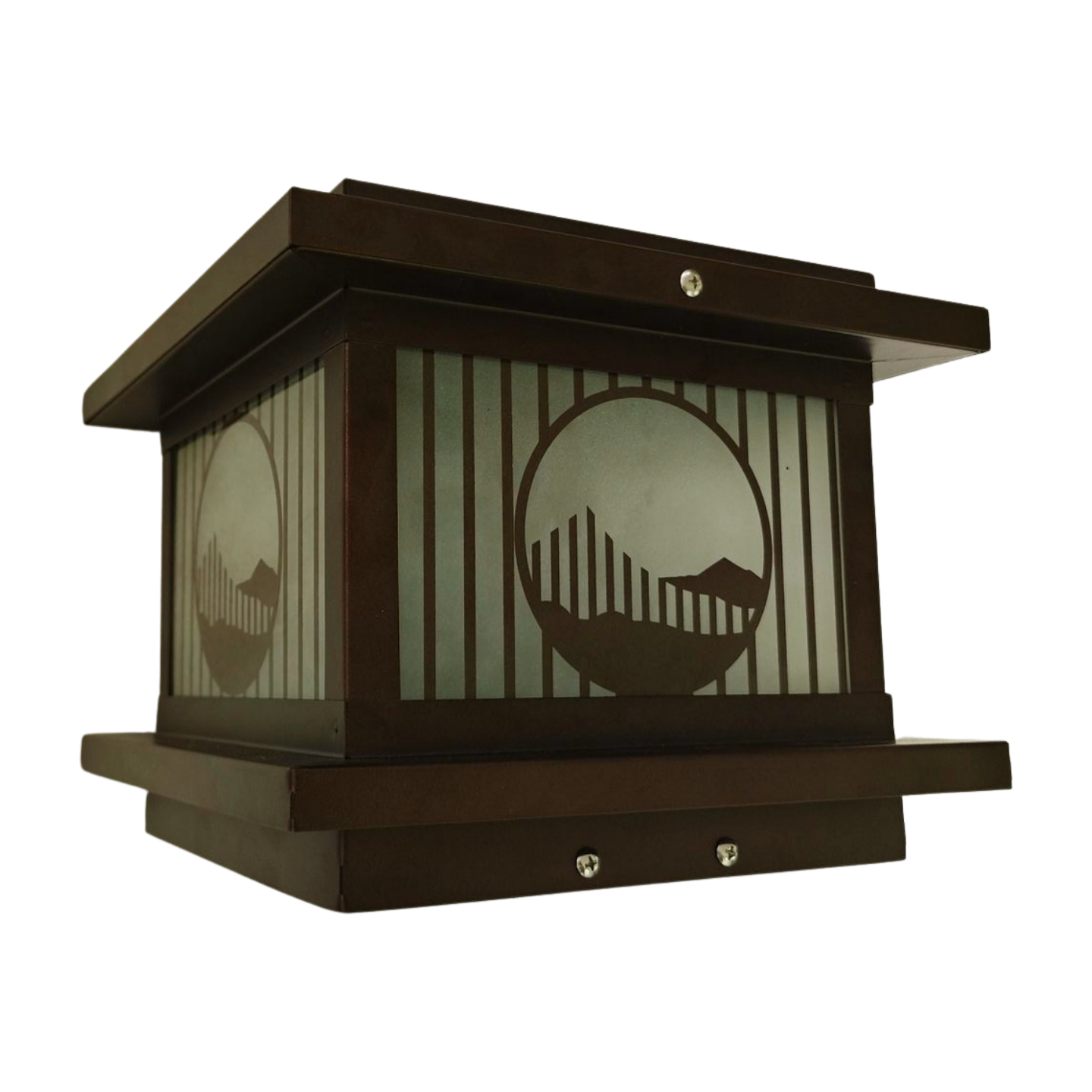 High Quality Metal Lamp Shade Sheet Metal Fabrication with Polishing and Zinc Plating Finish
