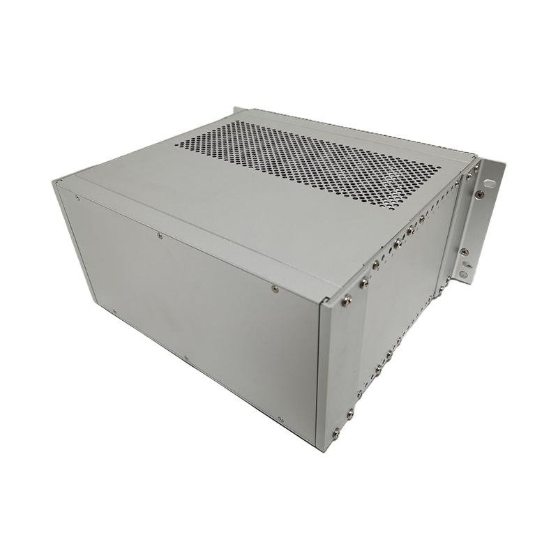 Custom drawing sheet metal enclosure aluminum alloy case sheet metal fabrication powder sprayed PCB card chassis shell