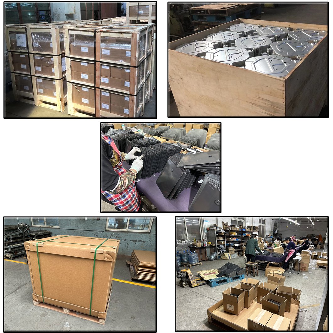 OEM precision stamping sheet metal fabrication bending sheet metal parts with spray stamping sheet metal cutting