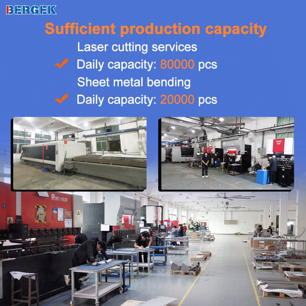 BERGEK Custom Metal Forming Auto stainless steel aluminium Parts Deep Drawing Cylinder sheet metal fabrication service