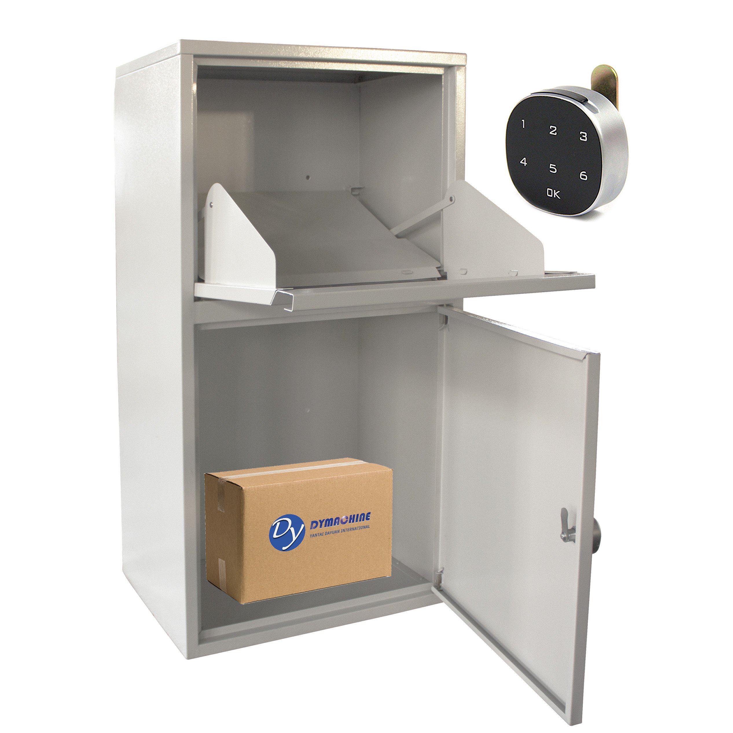 Custom Metal Cabinet Package Delivery Mailbox Laser Cutting Service Steel Sheet Metal Fabrication