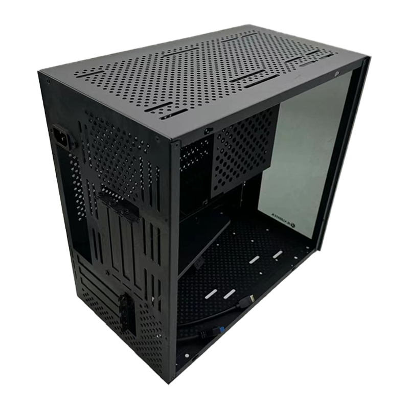 High Quality Custom Sheet Metal Fabrication Stamping Bending Steel Aluminium Laser Cut Enclosure Case Painting Service