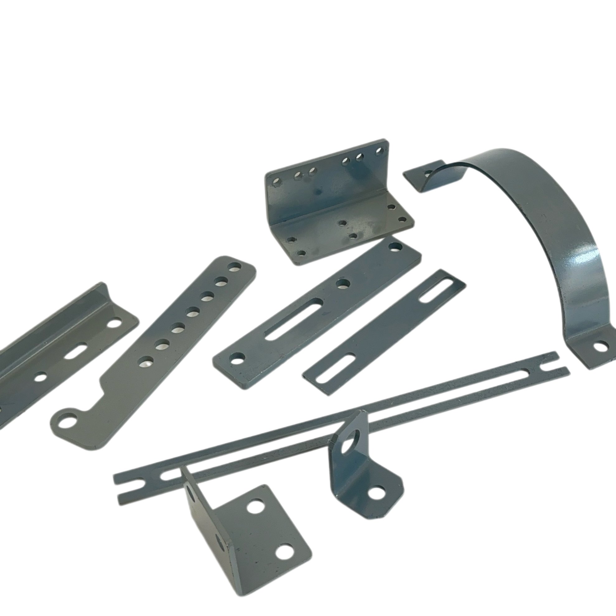 Durable Insulated Wire Board Fixed Bracket Harness Bending Feature Stainless Steel Powder Coated Surface Sheet Metal Fabrication