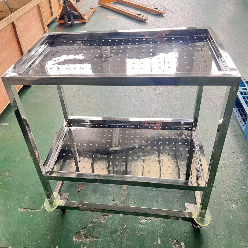 Custom Production Processing Stamping Part Deep Drawing Sheet Metal Fabrication Stand Stainless Steel Bracket