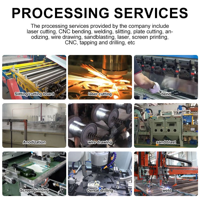 Customized Precision Sheet Metal Fabrication Service Stainless Steel Aluminum Sheetmetal Enclosure Chassis Case Shell Covers Box