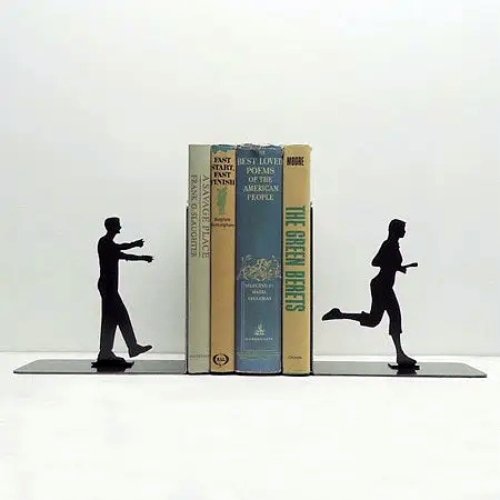 Hot sale sheet metal fabrication laser cutting Metal Bookends for Shelves