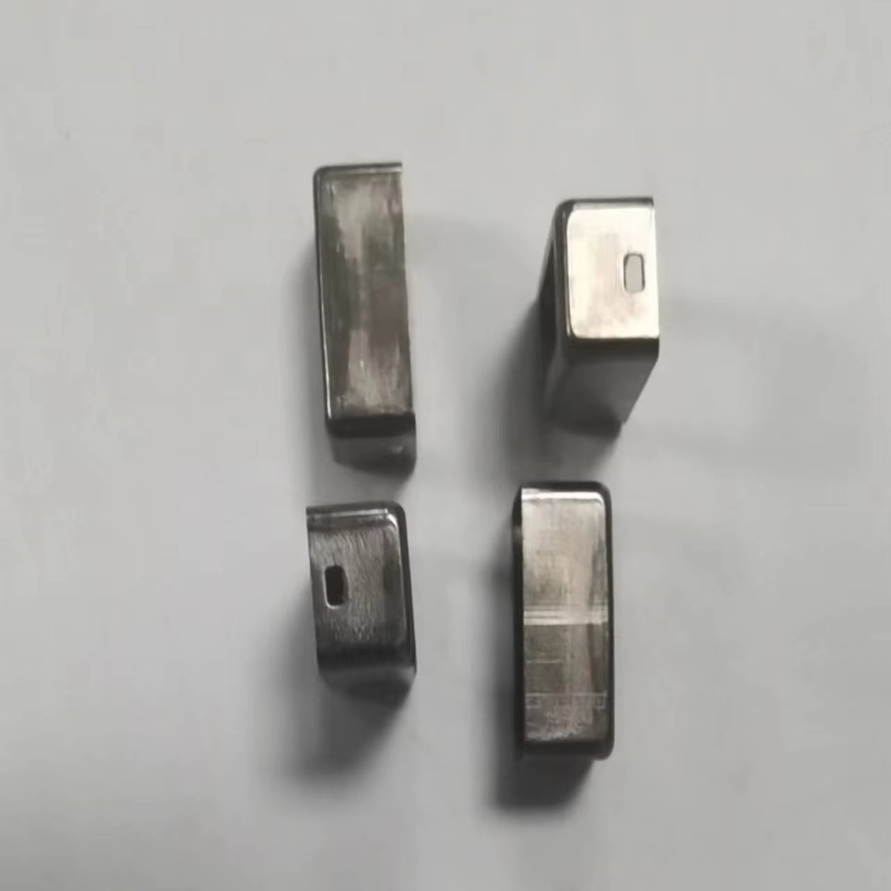 Stainless Steel Square Drawing Parts Side Punching & Rotary Cutting with PVD Coating Sheet Metal Fabrication Product