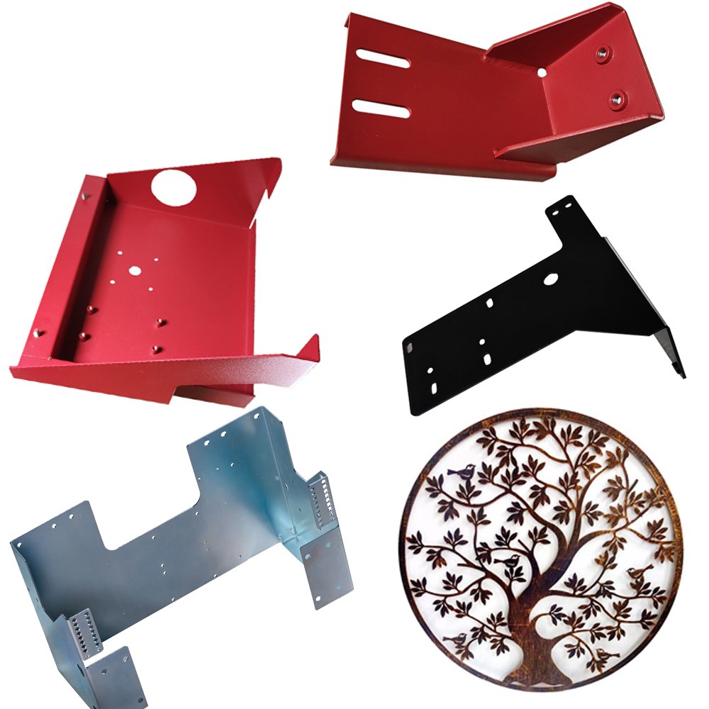 OEM CNC Machining Aluminium Stainless Steel Panel Parts Custom Stamping Bending Parts Bending Fabrication Sheet Metal Components
