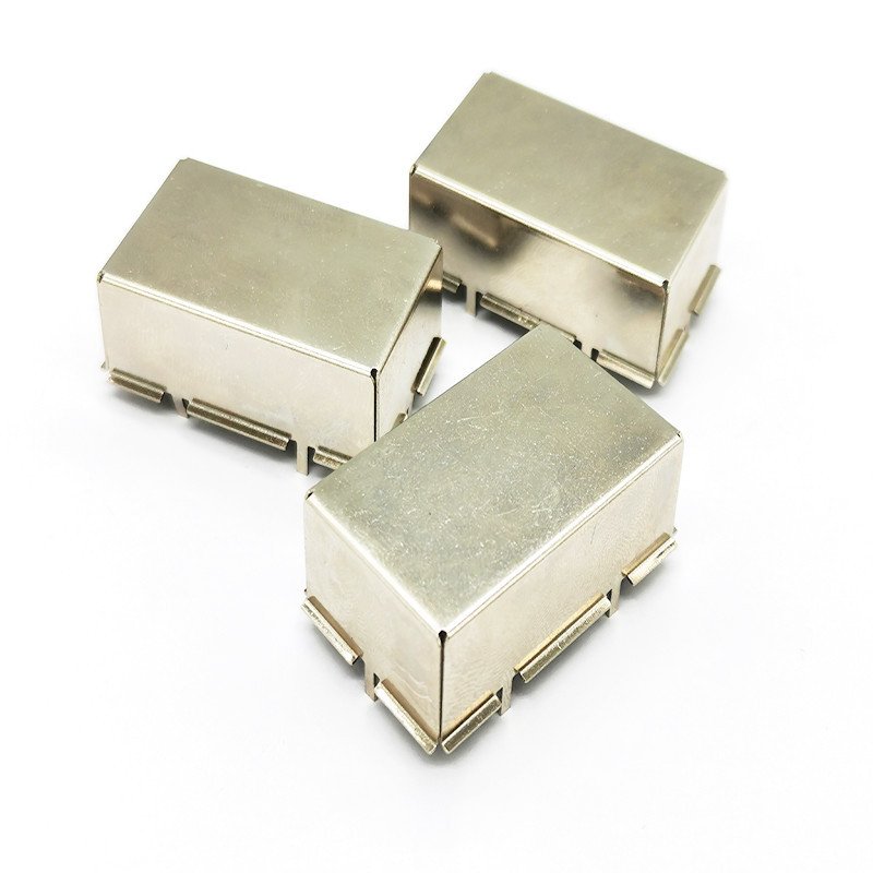 OEM tin plated rf shielding Sheet Metal Stamping Parts custom shield can box enclosure sheet metal fabrication service