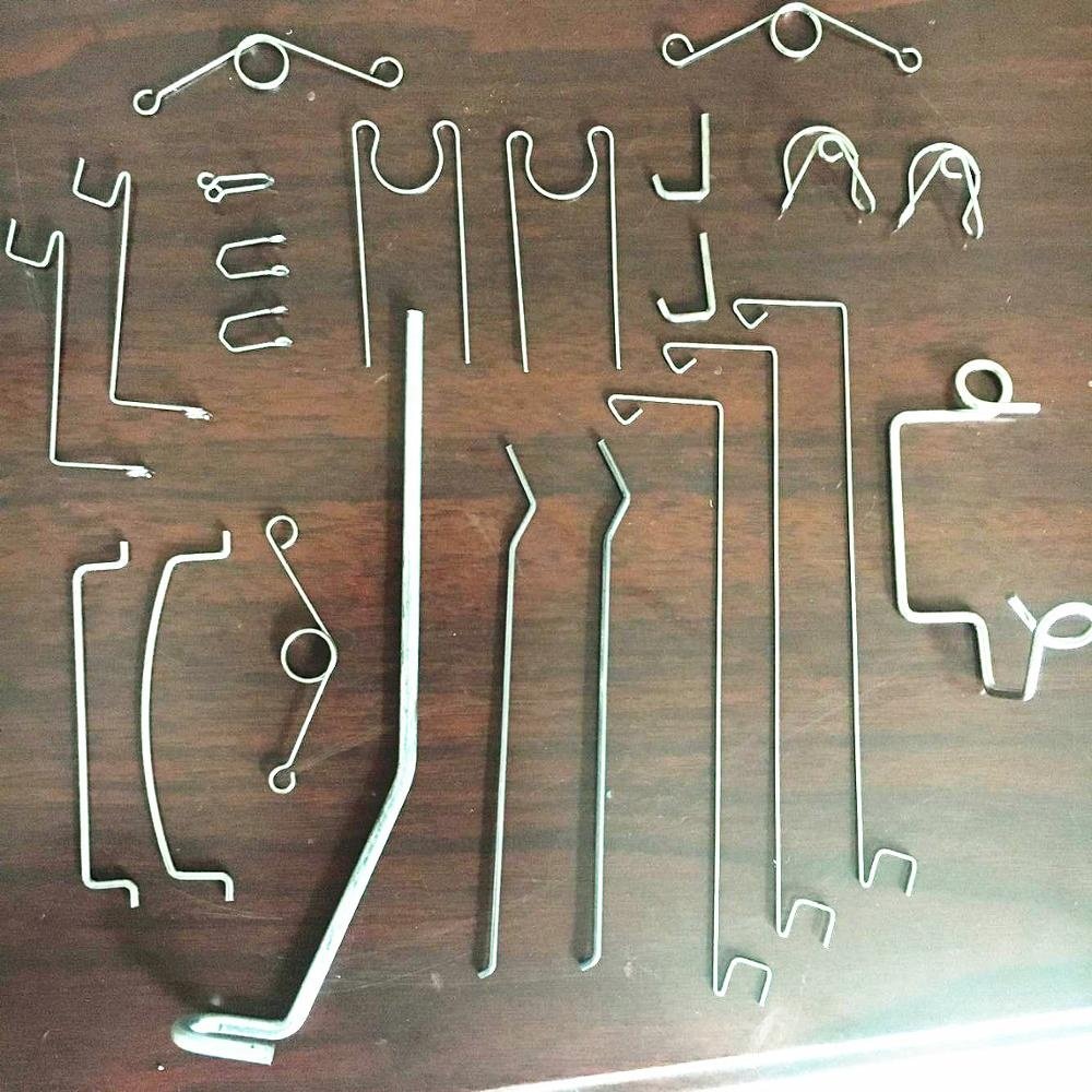 Stainless Steel Special Profiled Fishing Lure Hook Wire Sheet Metal Fabrication with Bending Process Form Special Shaped Spring