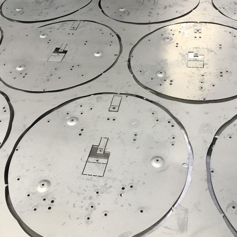 Stainless Steel sheet metal fabrication Rapid Service Laser Cutting Aluminum