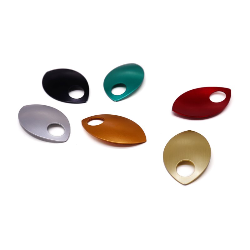 sheet metal fabrication services dragon scales aluminum Customized anodized aluminum dragon scales for jewelry hardware products