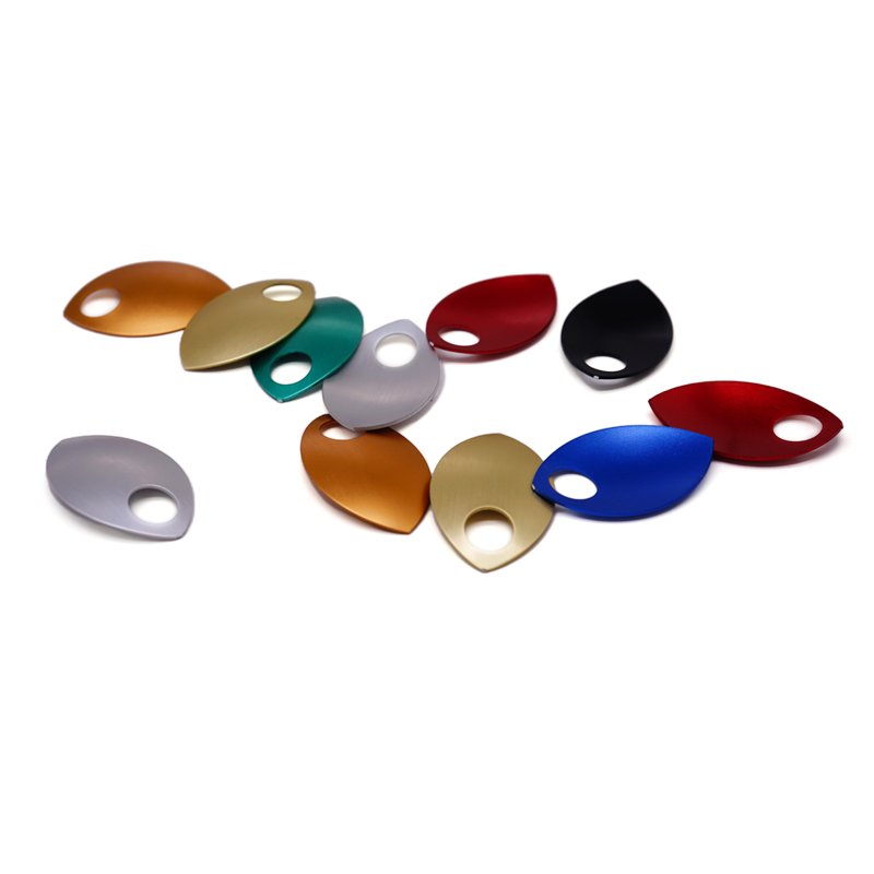 sheet metal fabrication services dragon scales aluminum Customized anodized aluminum dragon scales for jewelry hardware products
