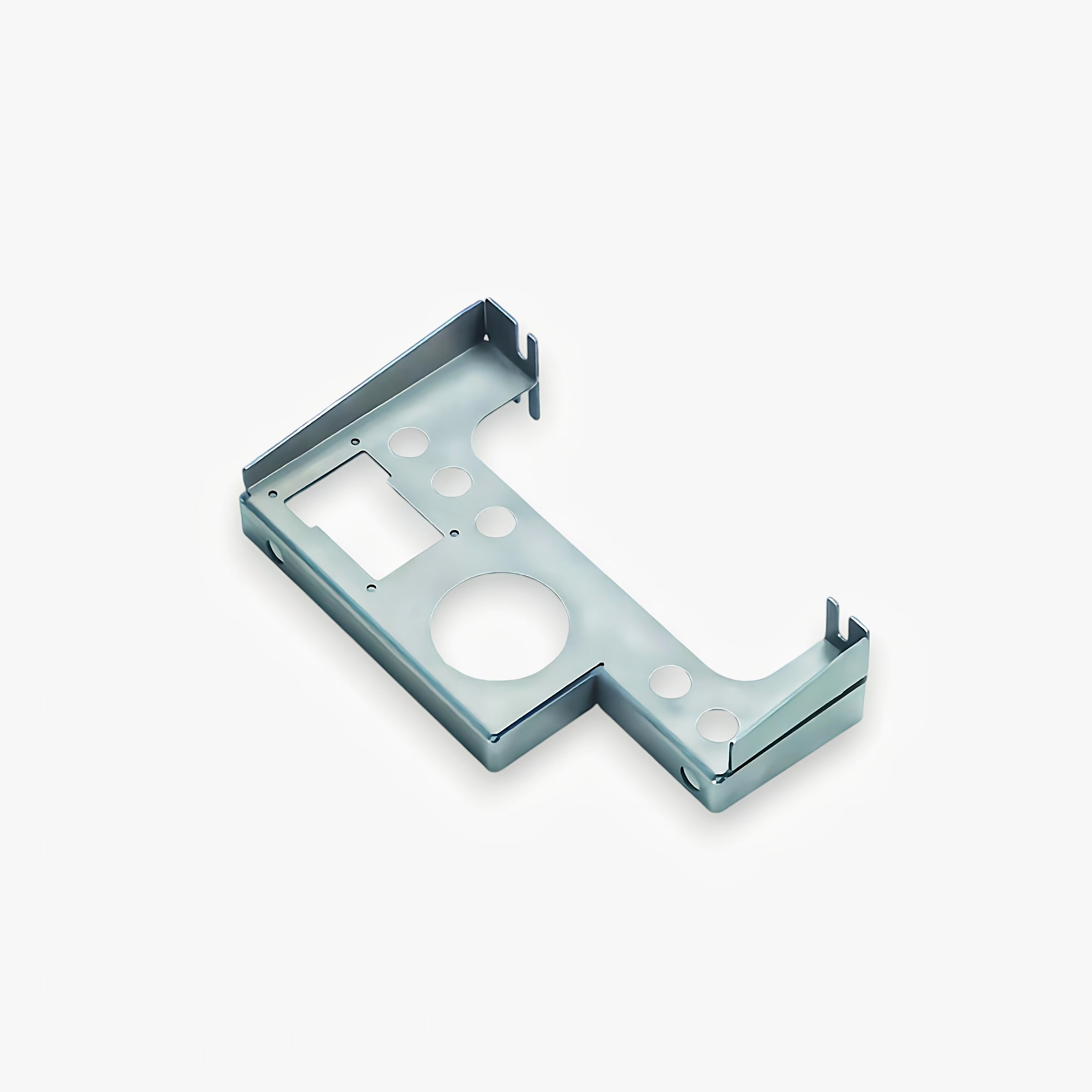 Custom Sheet Metal Fabrication Services Mechanical Bending Stamping Brackets Made from Stainless Steel Aluminum