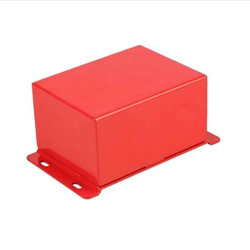 Custom Small Electric Box Mild Steel Aluminum Bent Welded Steel Junction Box Enclosure Sheet Metal Fabrication Processed