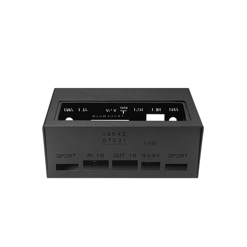 Custom Small Electric Box Enclosure Mild Steel and Aluminum Bent Welded Sheet Metal Fabrication Processed