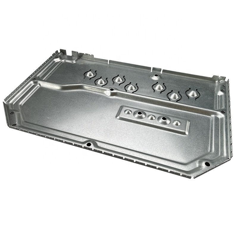The best-selling special-shaped oem custom sheet metal fabrication stainless steel backboard for financial equipment