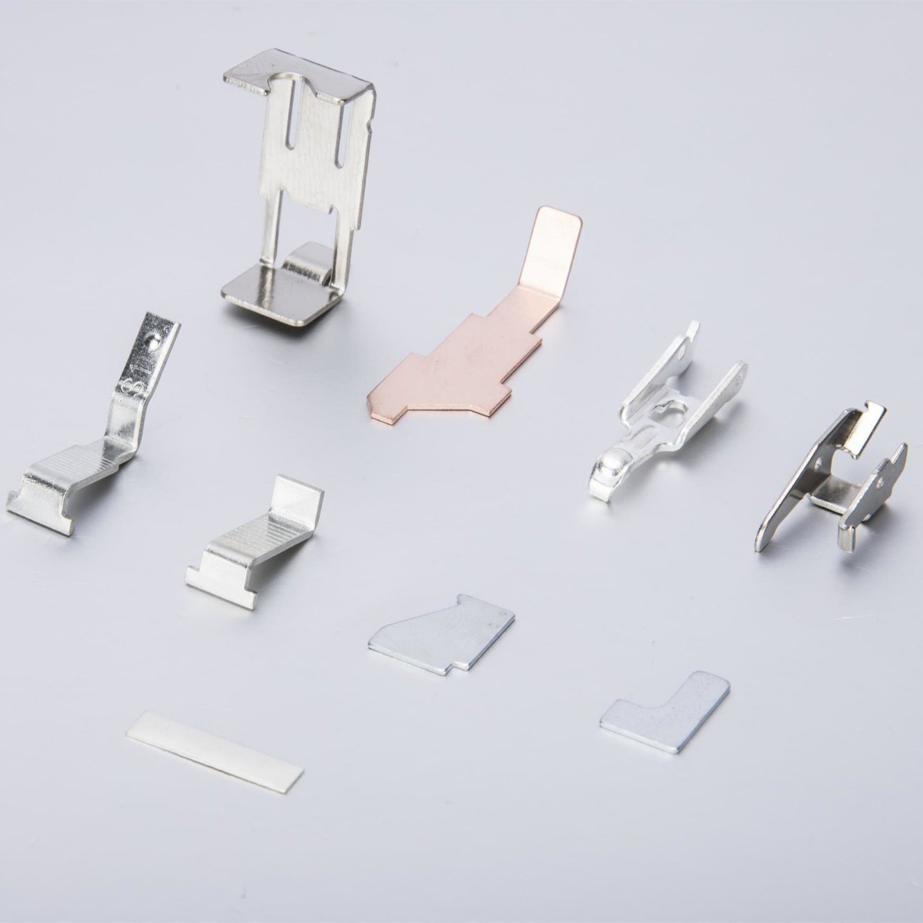 steel sheet metal fabrication iron tablets shaped like a L for miniature circuit breaker DZ47-63 suitable for AC&DC all type MCB