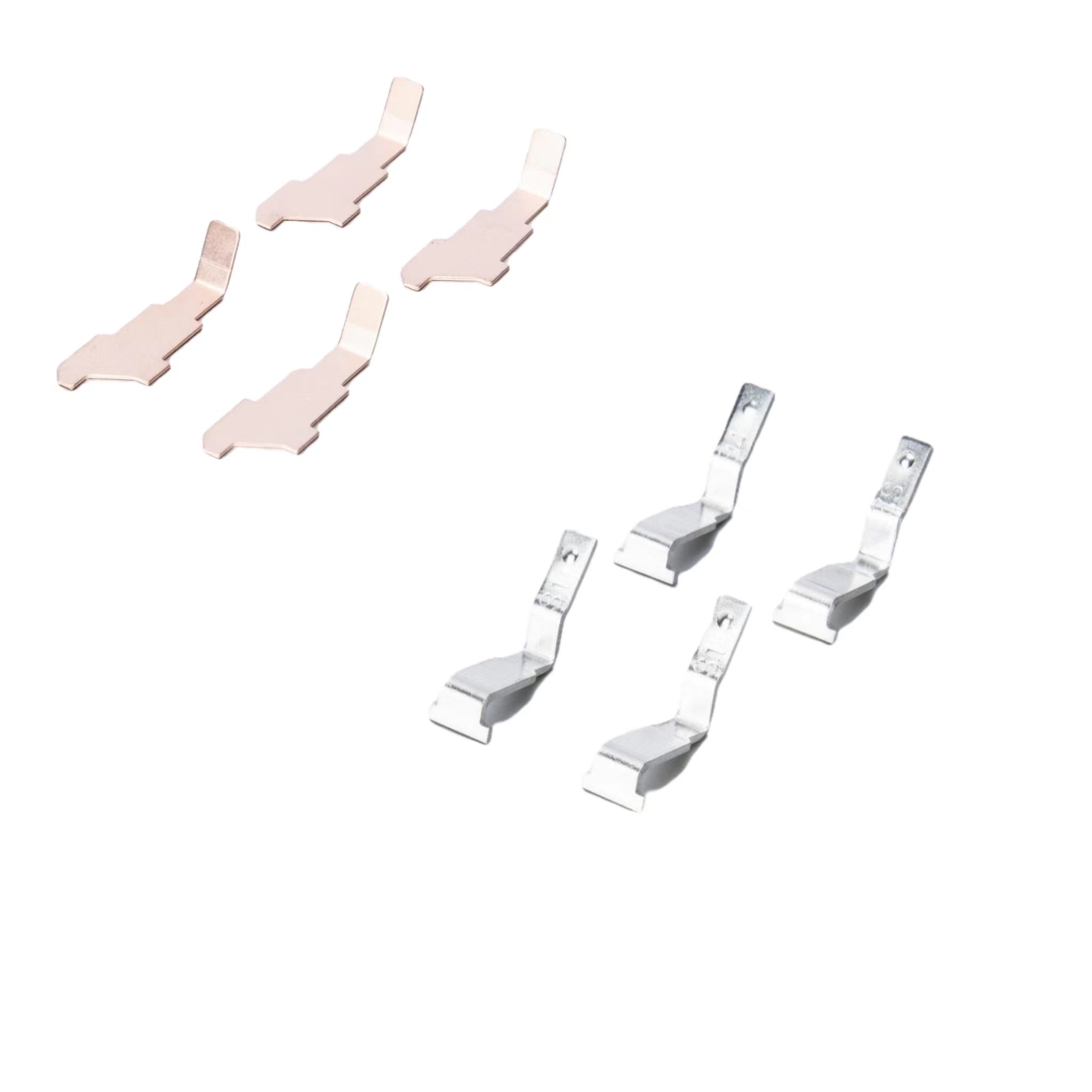 steel sheet metal fabrication iron tablets shaped like a L for miniature circuit breaker DZ47-63 suitable for AC&DC all type MCB