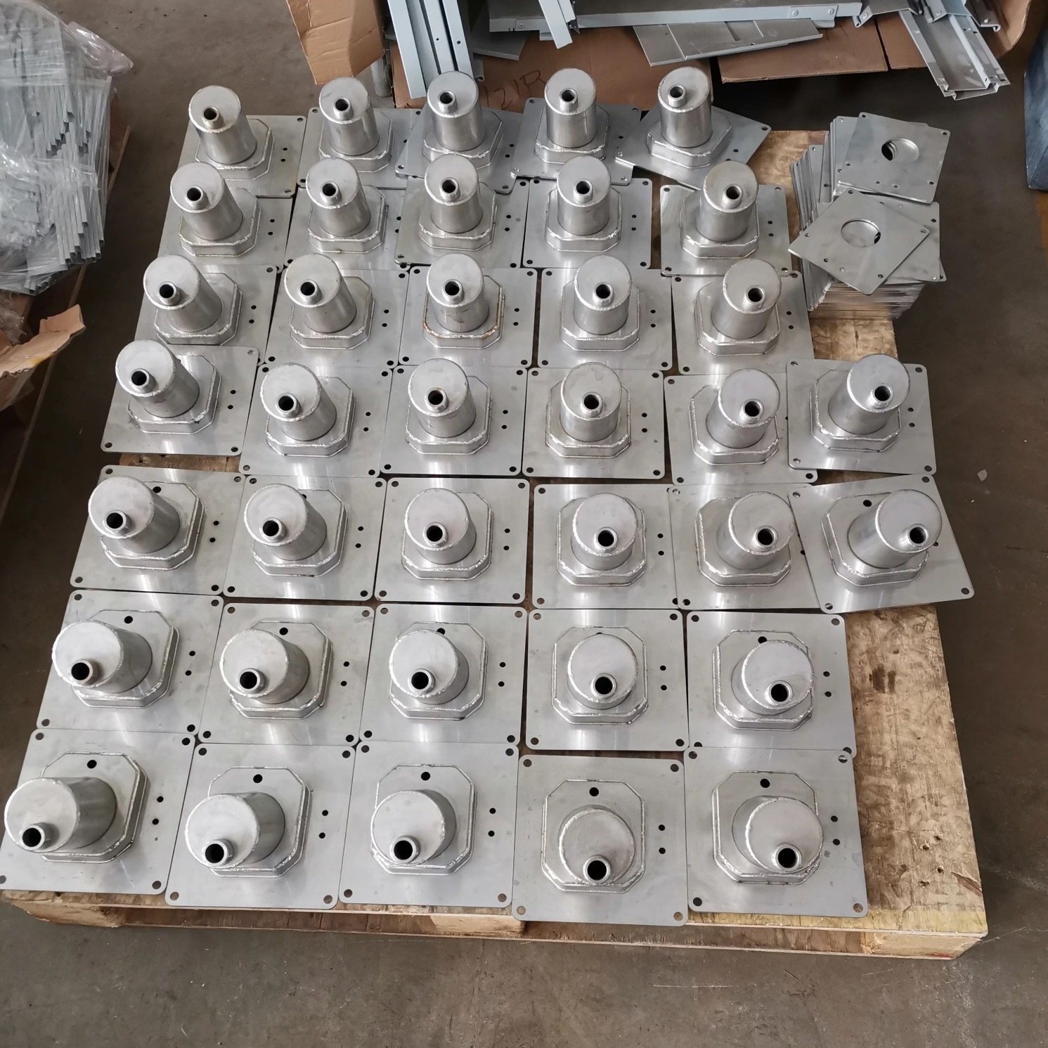 Laser Cutting Bending Stamping Custom 304 201 316 430 Nickel plated Sheet Metal Fabrication Parts