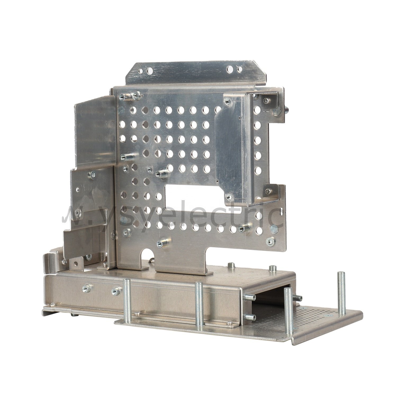 Precision Customized Sheet Metal Fabrication Aluminum Plated zinc machine accessory