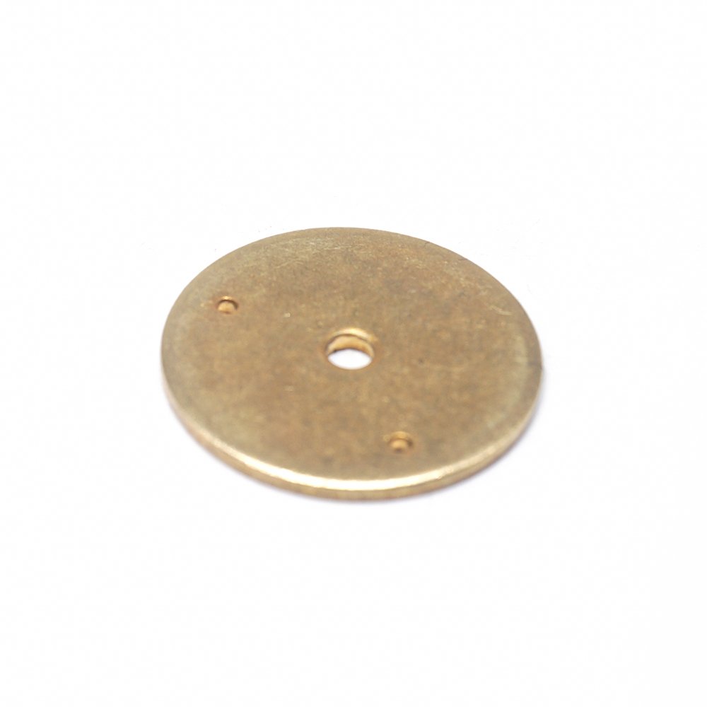 Custom Metal Fabrication Service Plain Round Brass Backplate Washers Gasket Hardware Accessories