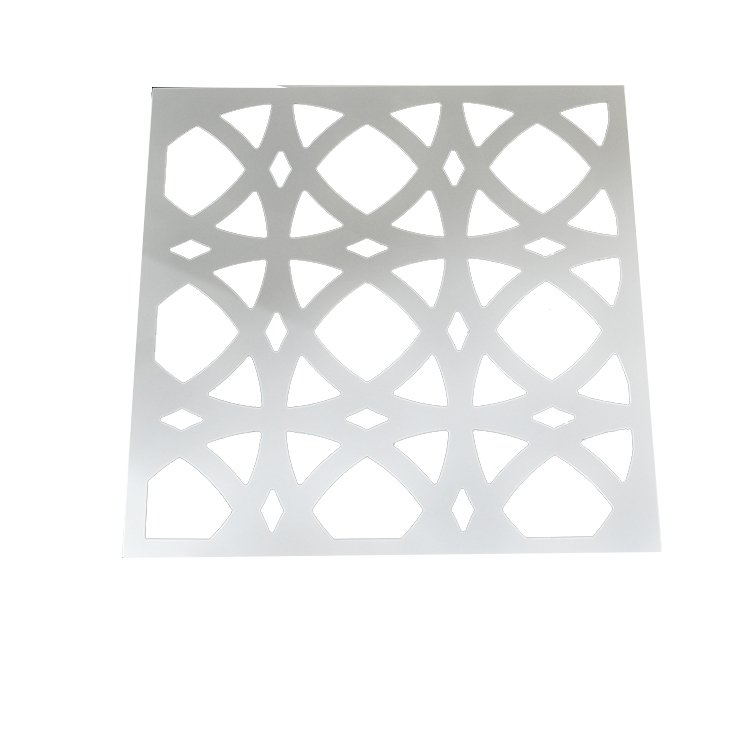 Wall custom made sheet metal fabrication perforated perforated aluminum sheet for decoration