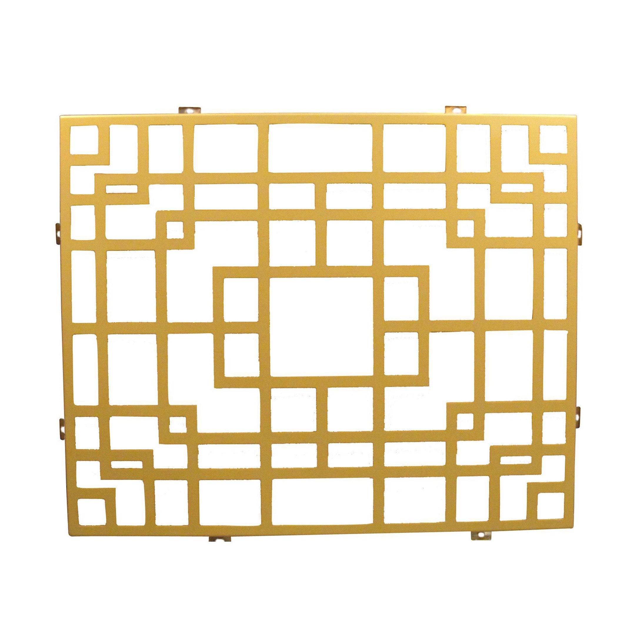 Wall custom made sheet metal fabrication perforated perforated aluminum sheet for decoration
