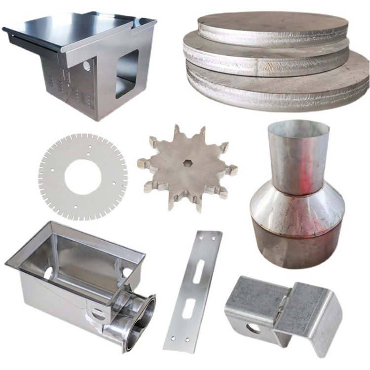 factory aluminum sheet metal fabrication service 304 stainless steel 5052 aluminum sheet laser cutting parts service