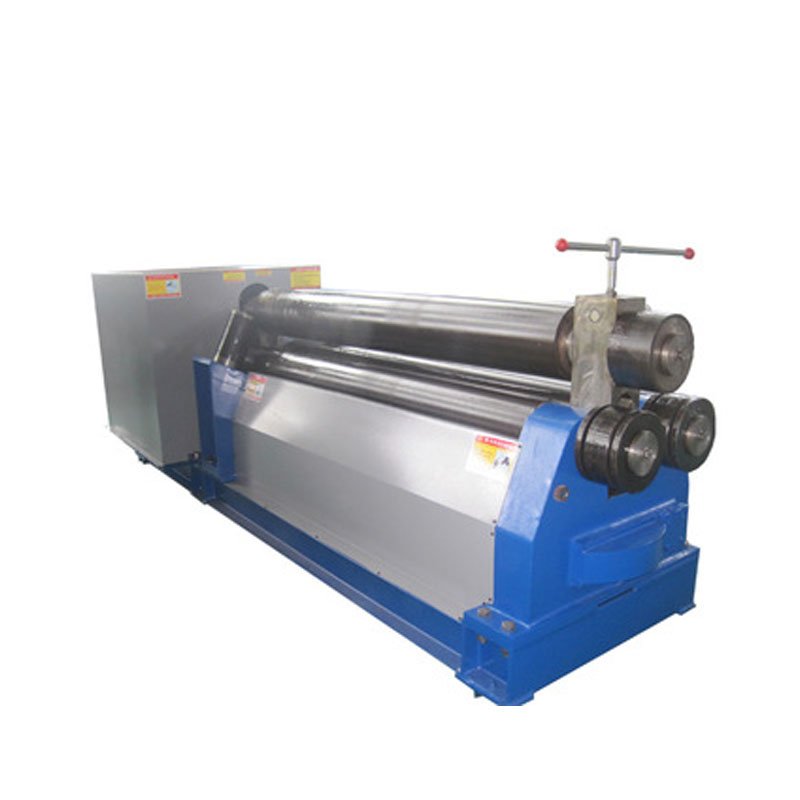 3 roller sheet metal plate rolling machine with cone bending
