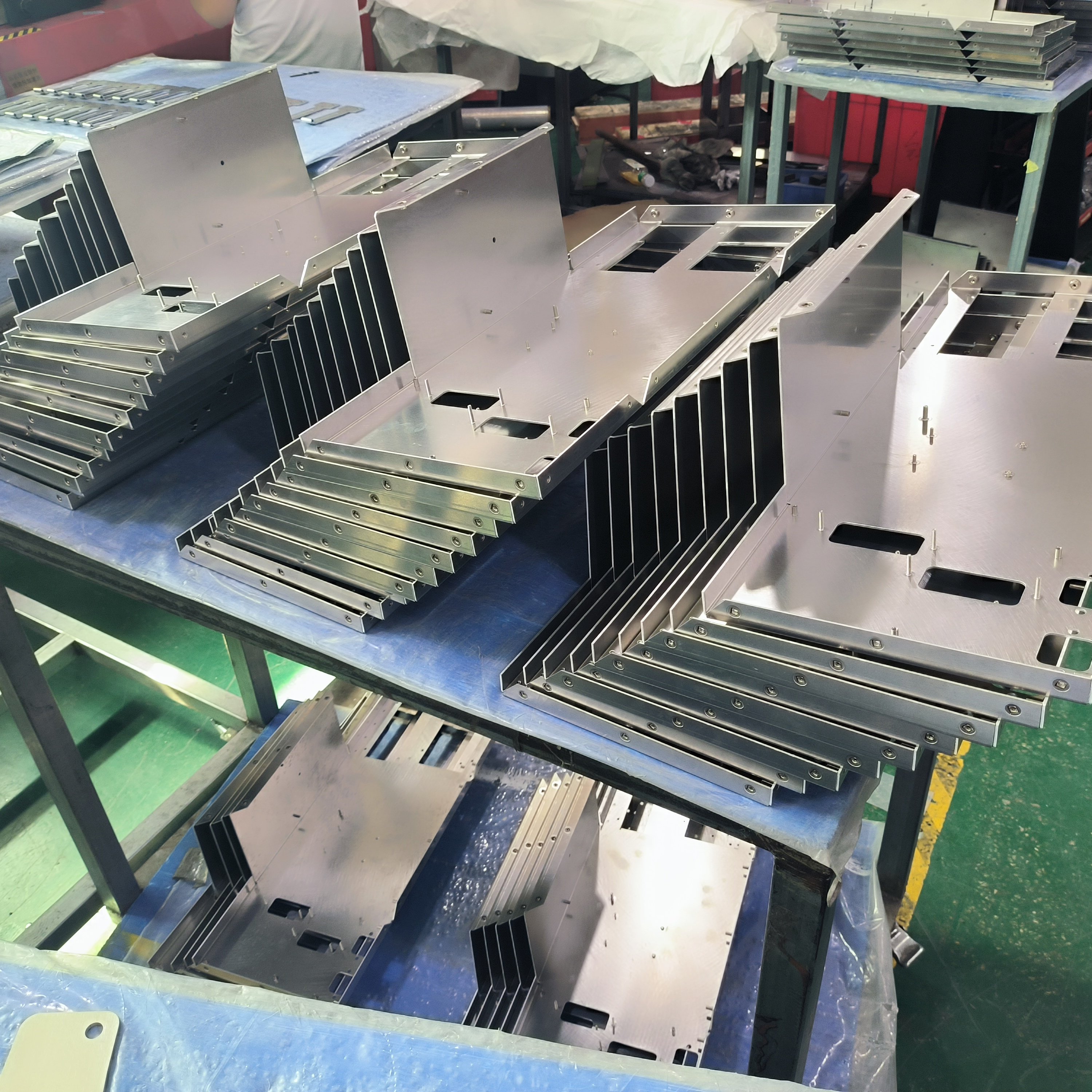 Custom Factory Stainless Steel Zinc Laser Cut Bend weld Service Framing Lean Production Aluminum Sheet Metal Working