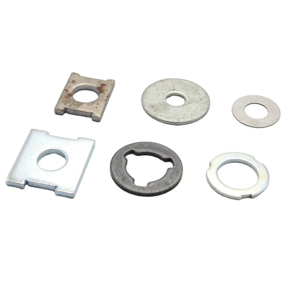 Factory Custom Titanium Laser Cut Metal Stamping Part Anodized Aluminum Fabrication Sheet Metal Stamping Bending Parts