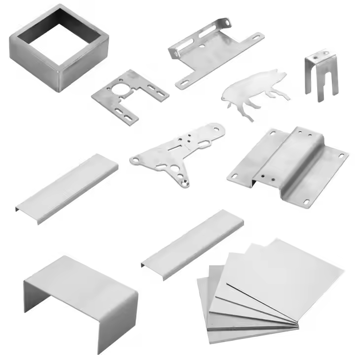 Custom high quality made metalwork pieces laser cutting service aluminum stainless steel parts sheet metal fabrication
