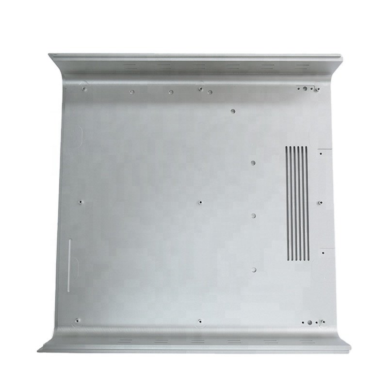 High Standard Customized Aluminum PC Plate Enclosure Mainframe Shell Powder Coated Finish Prices sheet metal fabrication