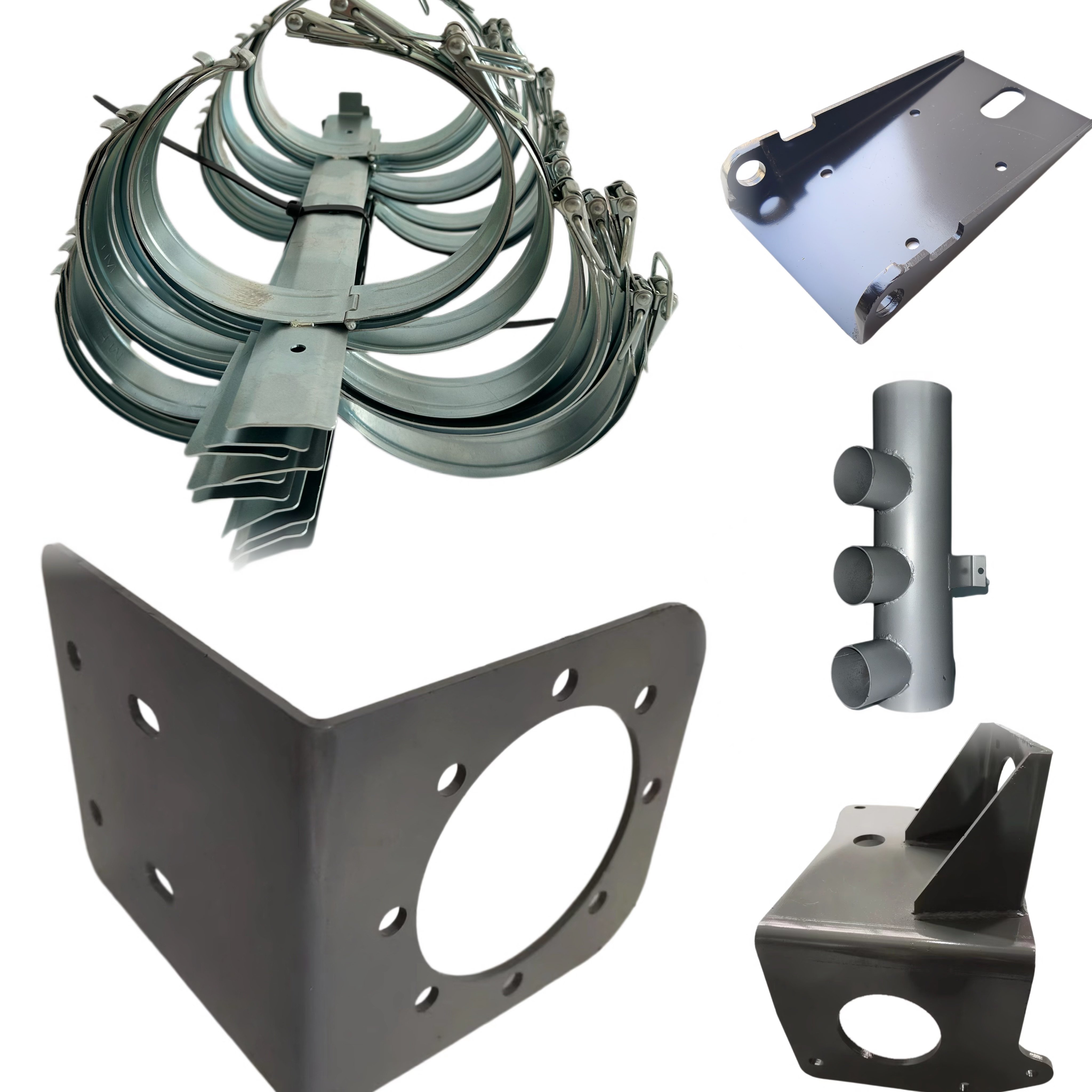 Customized Metal Aluminium Laser Cut Stainless Steel Square tube Bending Welding Assembly Sheet Metal Fabrication