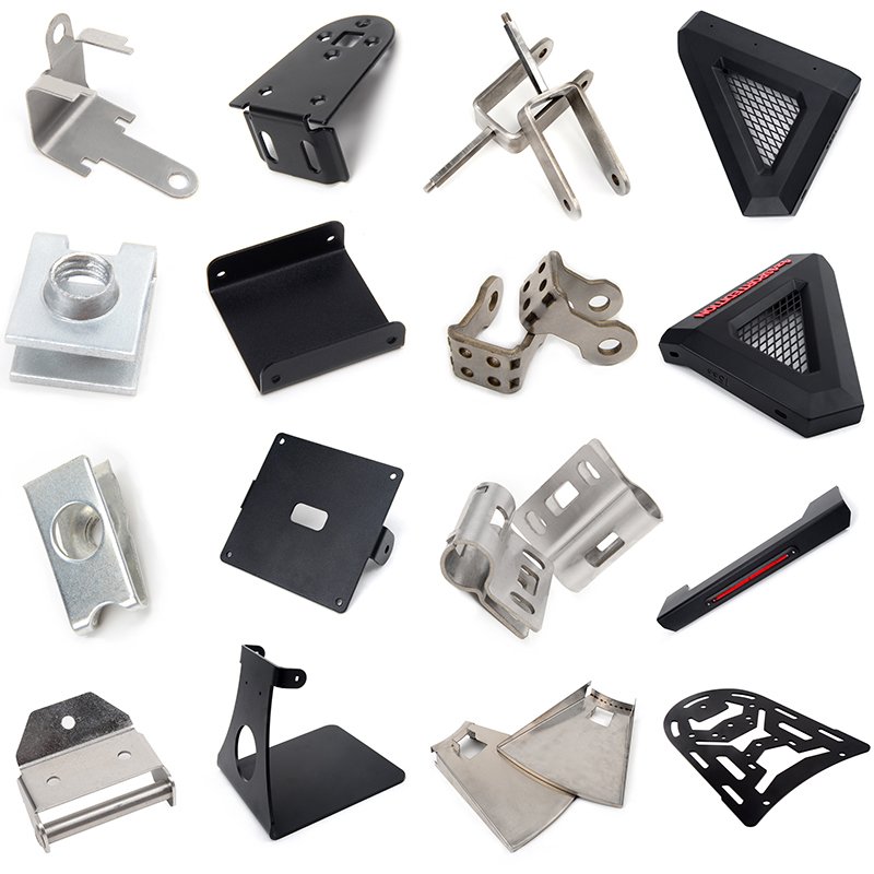 customized sheet metal processing parts bending laser cutting stamping welding service
