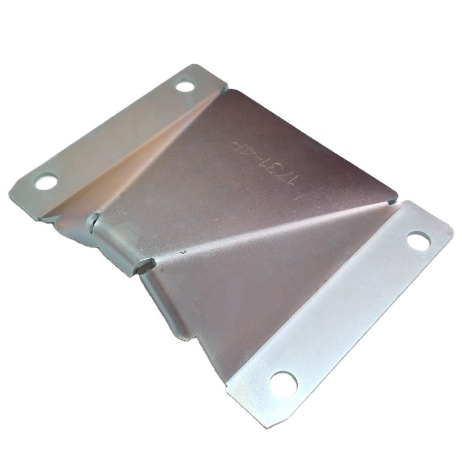 High Precision Customization Stamped Punching Aluminum Steel Sheet Metal Fabrication Custom Sheet Metal Bending Stamping Bracket