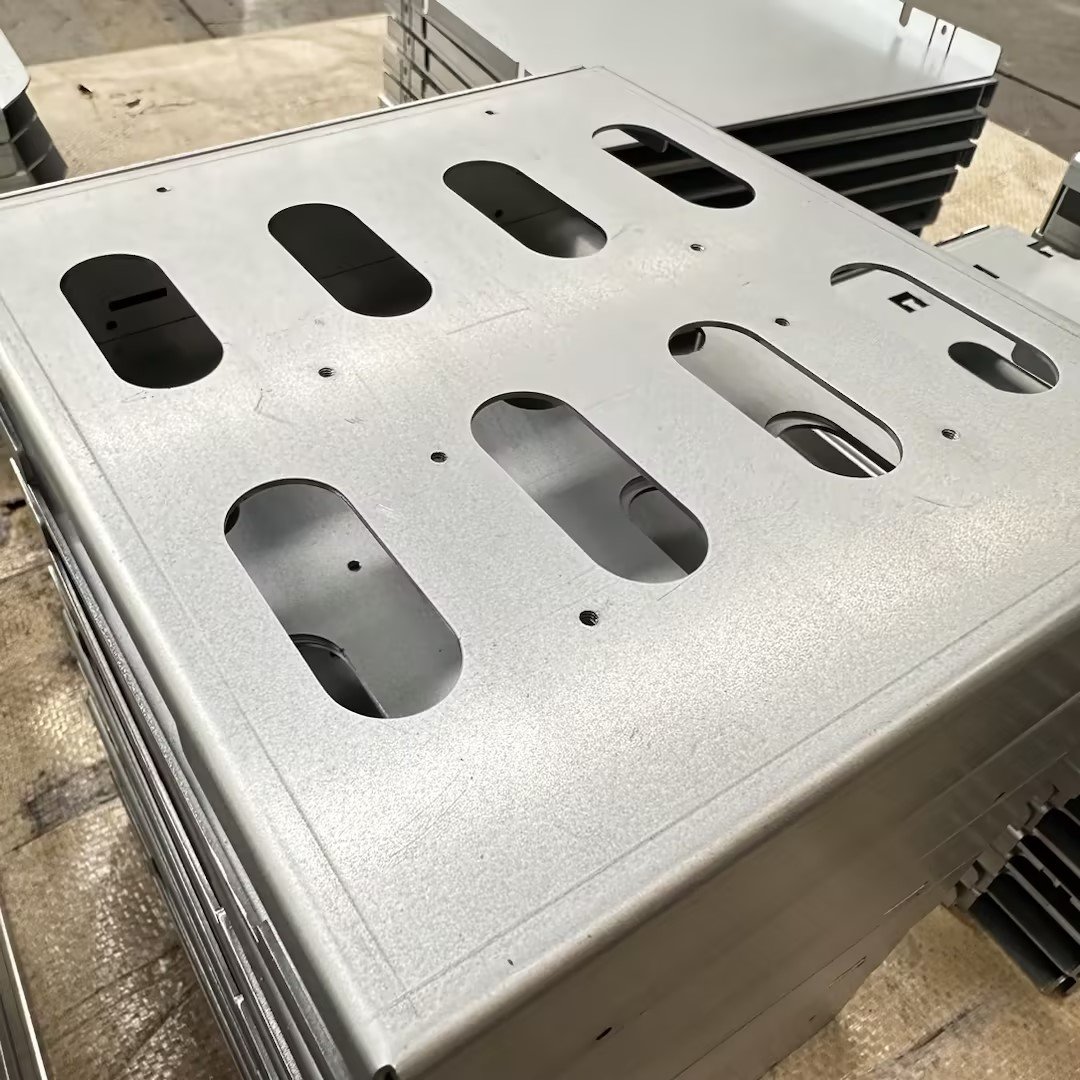Custom box bending stamping works enclosure processing parts welding service stainless aluminium steel sheet metal fabrication