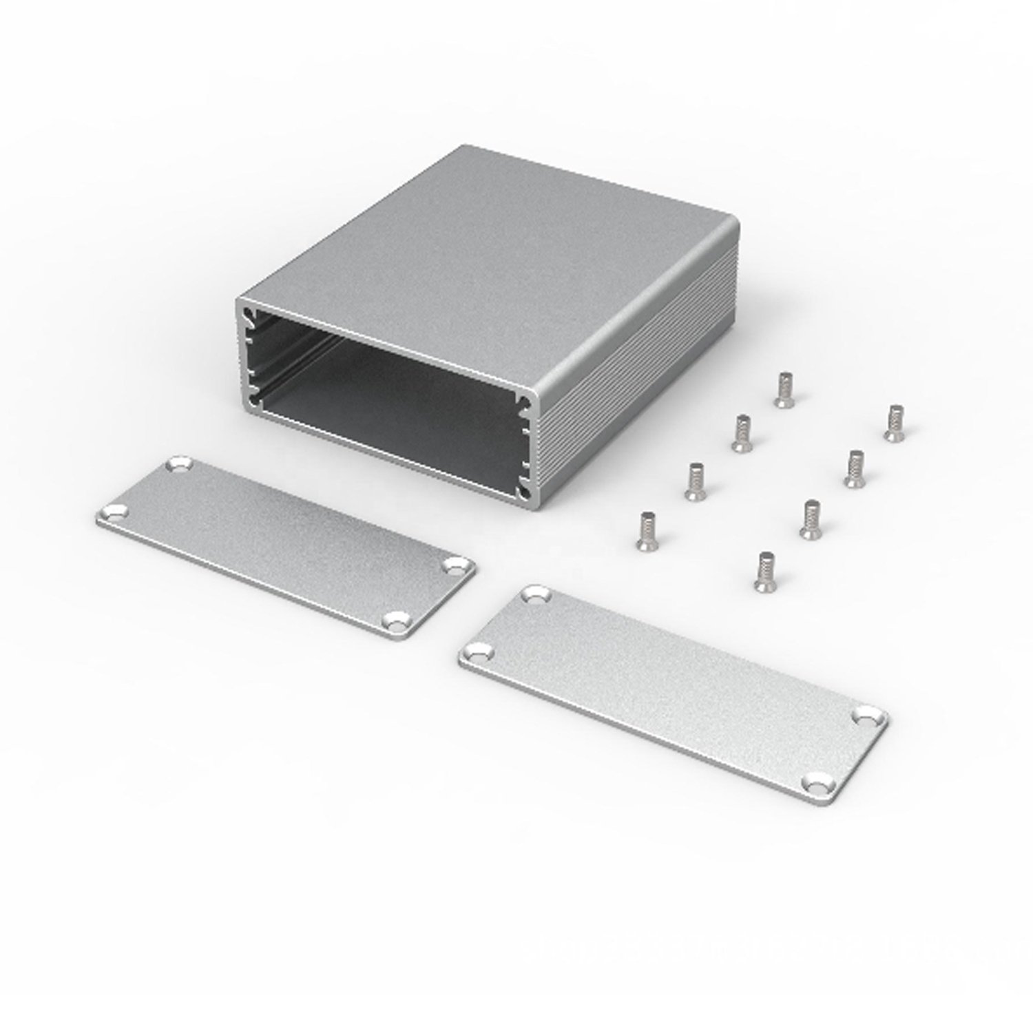 OEM metal enclosure custom sheet metal products fabrication with laser aluminium electronic enclosure