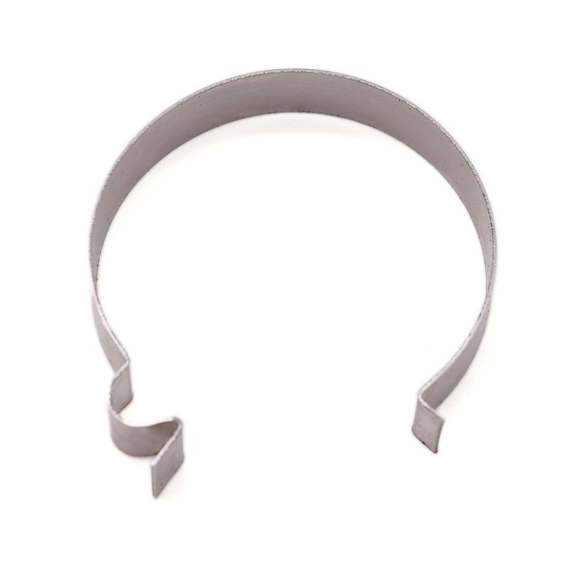 Custom Sheet Metal Fabrication 65Mn Steel Vehicle Accessories Spring Clips Pipe Clamp