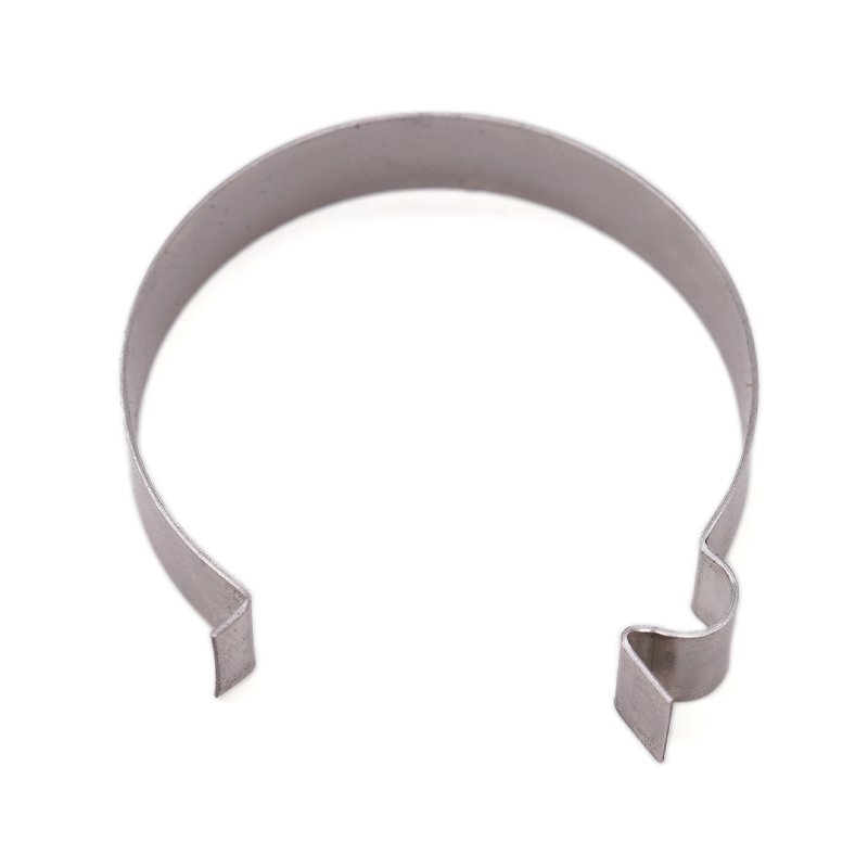 Custom Sheet Metal Fabrication 65Mn Steel Vehicle Accessories Spring Clips Pipe Clamp