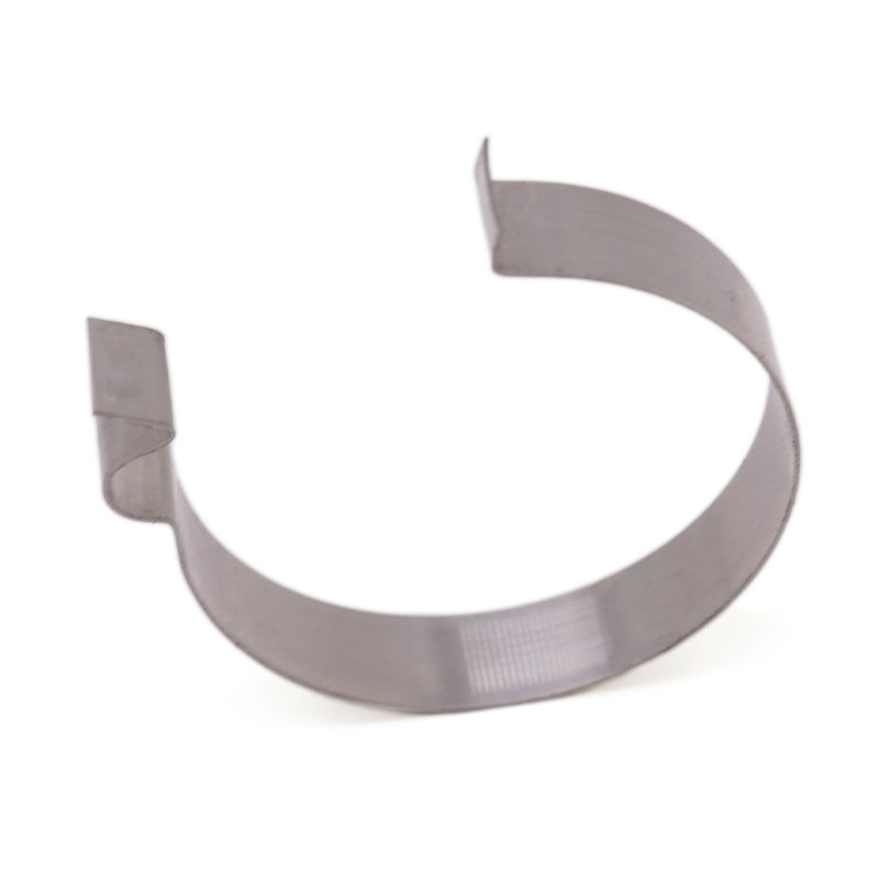 Custom Sheet Metal Fabrication 65Mn Steel Vehicle Accessories Spring Clips Pipe Clamp