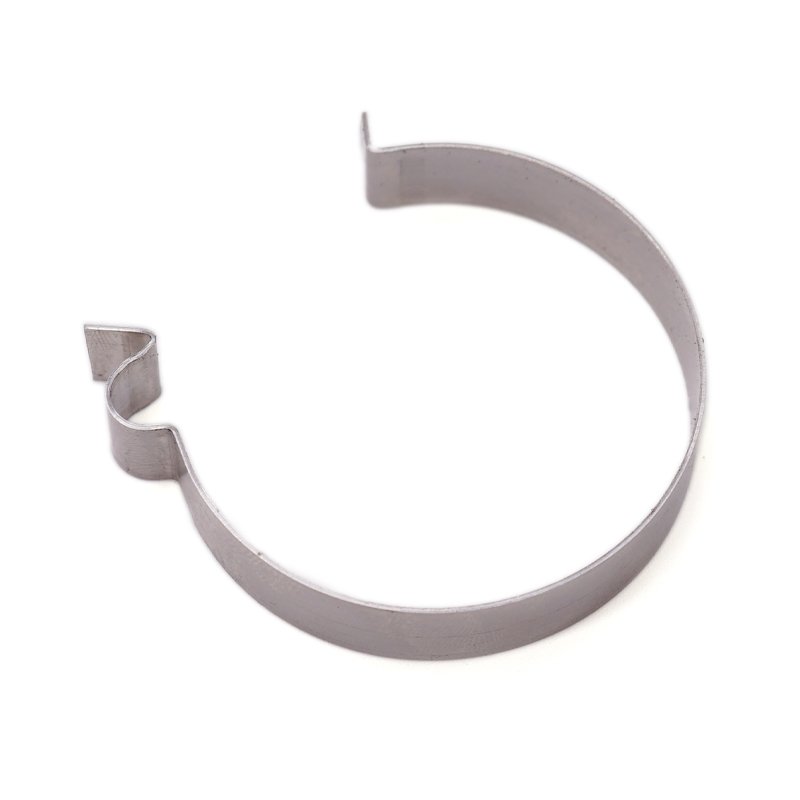 Custom Sheet Metal Fabrication 65Mn Steel Vehicle Accessories Spring Clips Pipe Clamp
